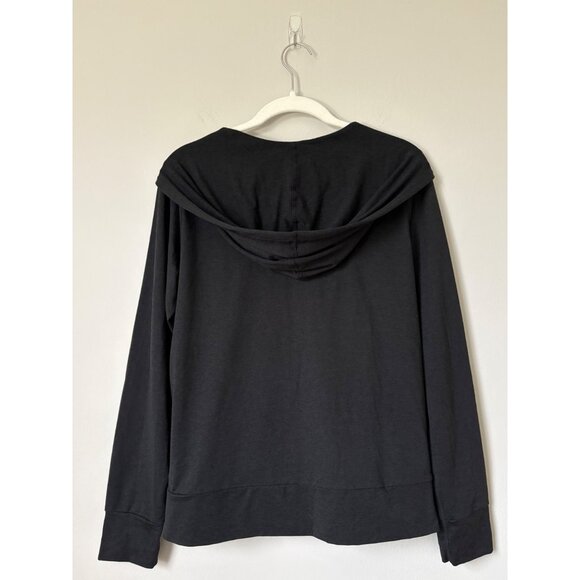 Vuori Halo Performance Hoodie 2.0 Soft DreamKnit Black Heather Stretch Medium - Picture 9 of 9